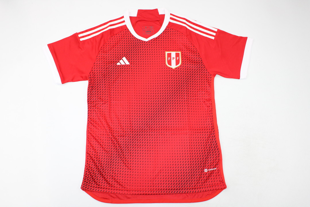 AAA Quality Peru 23/24 Away Red Soccer Jersey